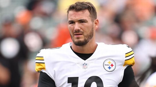Pittsburgh Steelers backup quarterback Mitch Trubisky Pittsburgh Steelers backup quarterback Mitch Trubisky