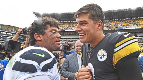 Steelers Mason Rudolph Russell Wilson Steelers Mason Rudolph Russell Wilson