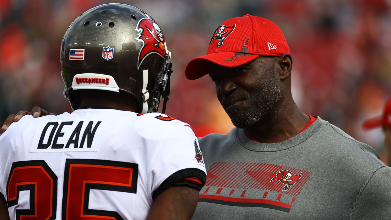 Steelers' Jamel Dean Shares Buccaneers Secret But Admits 1 Huge Catch (Steelers News). Photo by Kim Klement / USA TODAY Sports