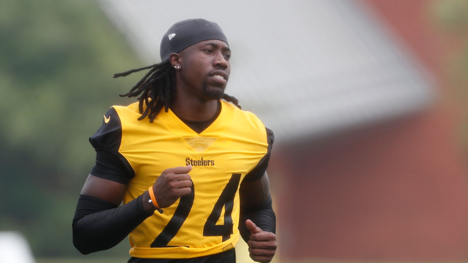 Joey Porter Jr's Strange Solo Session Deepens Steelers' Week 1 Mystery (Steelers News). Photo by Charles LeClaire / USA TODAY Sports