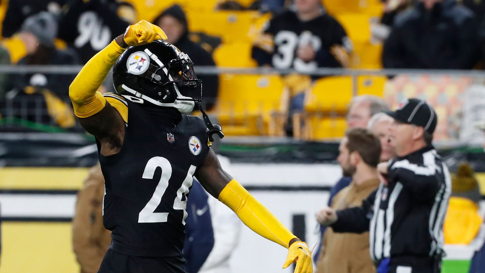 Steelers' Joey Porter Jr Could Have A Trade Problem Hiding In His Best Skill (Steelers News). Photo by Charles LeClaire / USA TODAY Sports