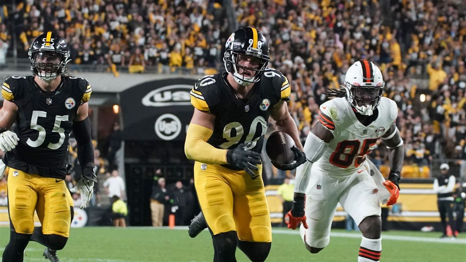 steelers pff grades