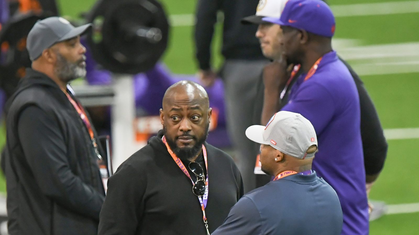 Steelers' Mike Tomlin Reveals How He Definitely Deceives The Media During Pre-Draft Process (Steelers News). Photo by Ken Ruinard / USA TODAY NETWORK via Imagn Images