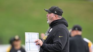 Steelers' Mike McCarthy Announces The Foundation Of Pittsburgh's New Identity (Steelers News). Photo by Barry Reeger / Imagn Images