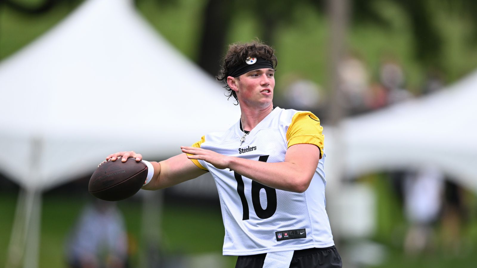Everything You Absolutely Need To Know About Steelers Training Camp 2026: Day 1 (Steelers News). Photo by Barry Reeger / Imagn Images