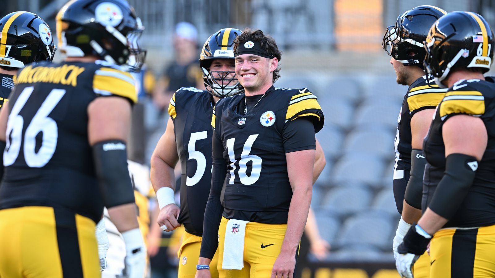 Steelers Rookie Drew Allar Highlights Positives In Performance Against Jets: "My Operation Took A Step Forward" (Steelers News). Photo by Barry Reeger / Imagn Images