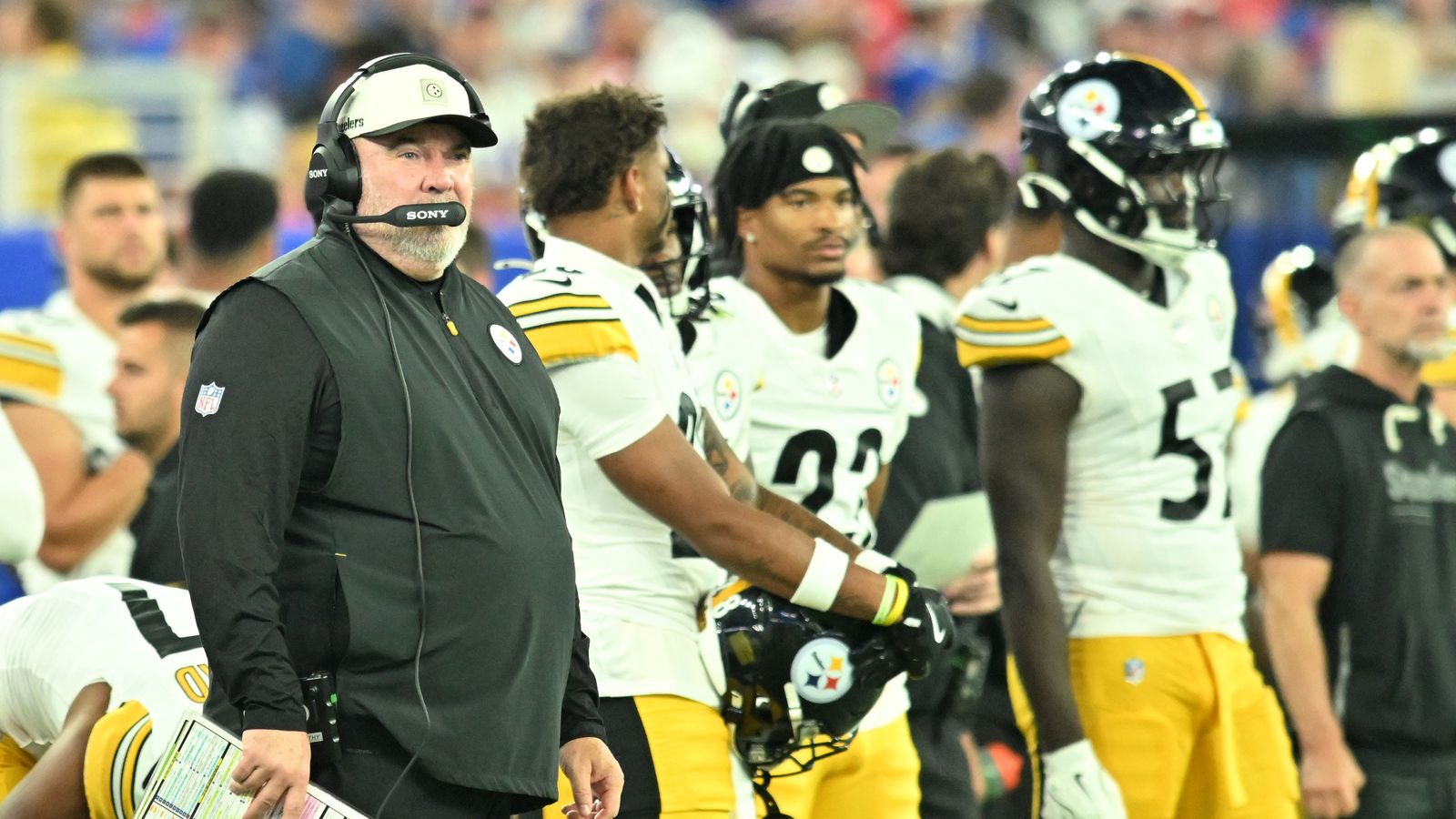 Steelers' Mike McCarthy Calls Out Roster Bubble Candidate For Completely Screwing Over Will Howard (Steelers News). Photo by Mark Konezny / Imagn Images