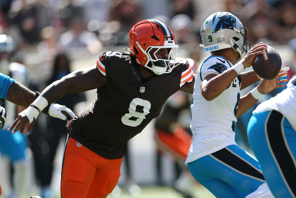 Steelers' Browns Jared Verse Bryce Young Steelers' Browns Jared Verse Bryce Young