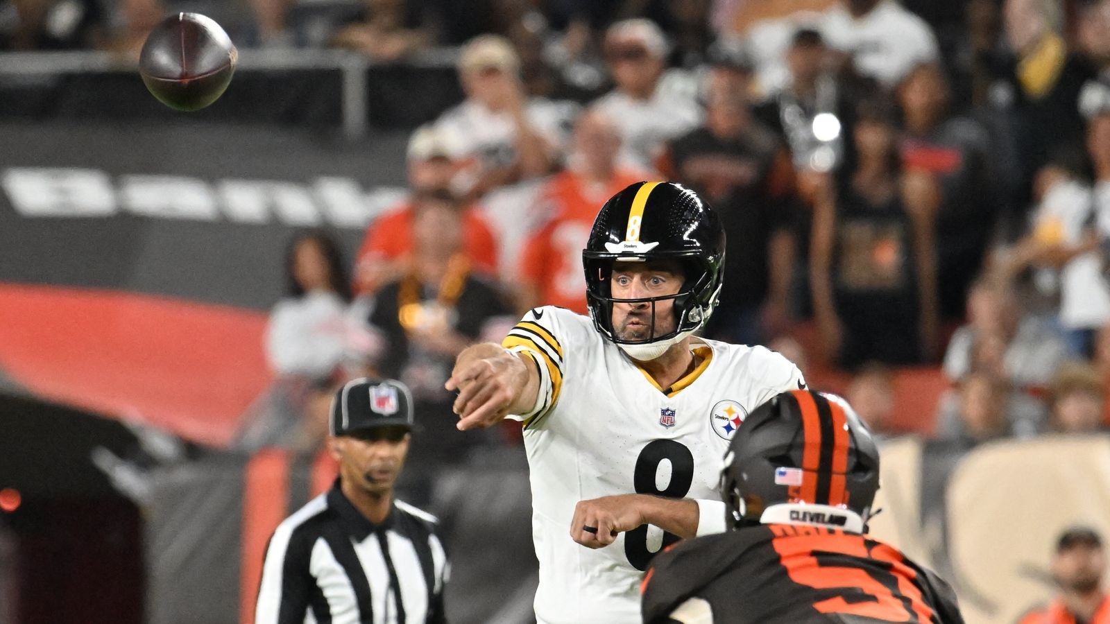 Steelers' 299-Yard Aaron Rodgers Night Exposes A Volatile Tradeoff Pittsburgh Hasn't Solved (Steelers News). Photo by Ken Blaze / Imagn Images