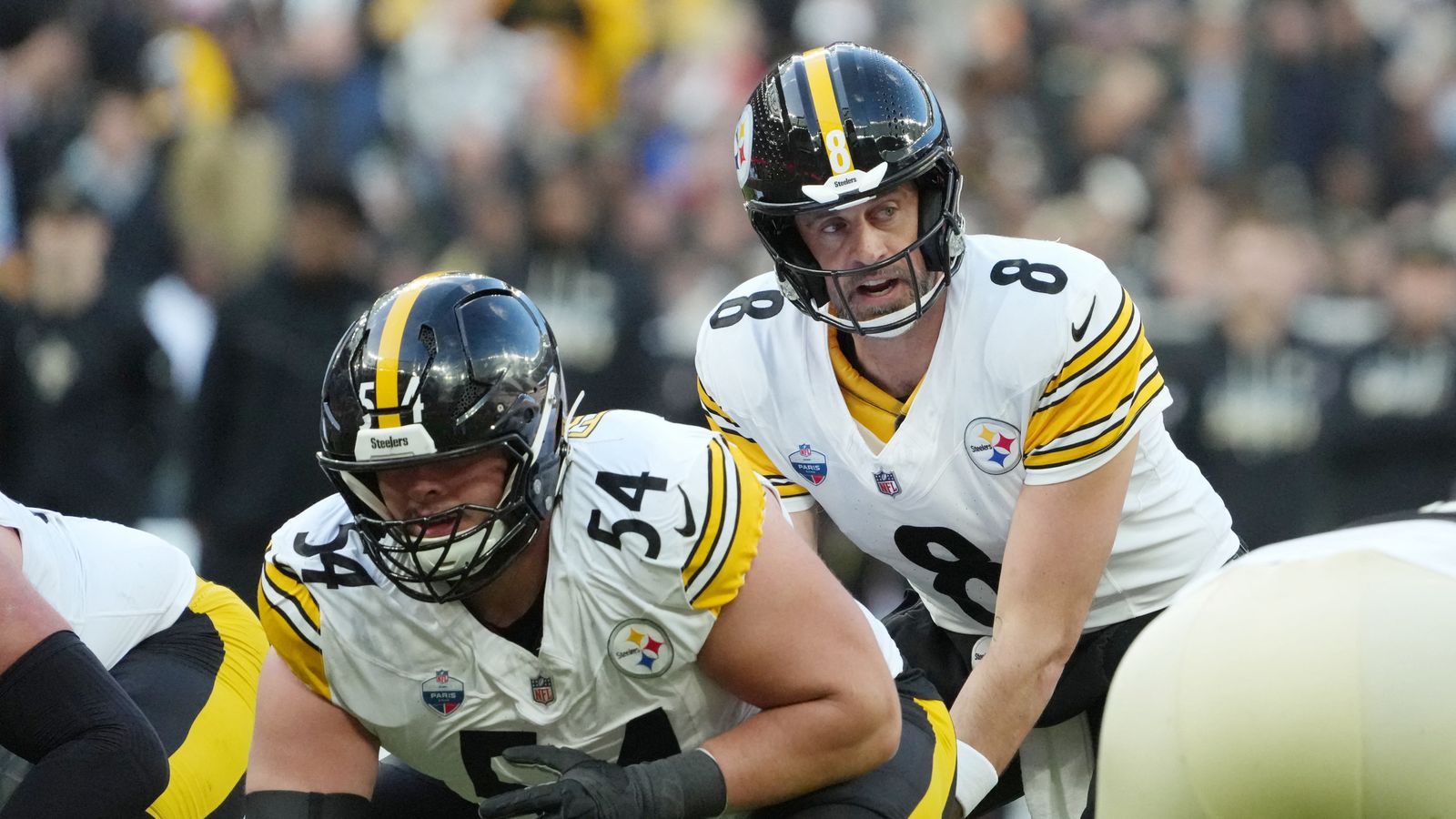 Steelers' Aaron Rodgers Is Not Very Happy With Pittsburgh's Offense Despite Week 7 Win (Steelers News). Photo by Kirby Lee / Imagn Images