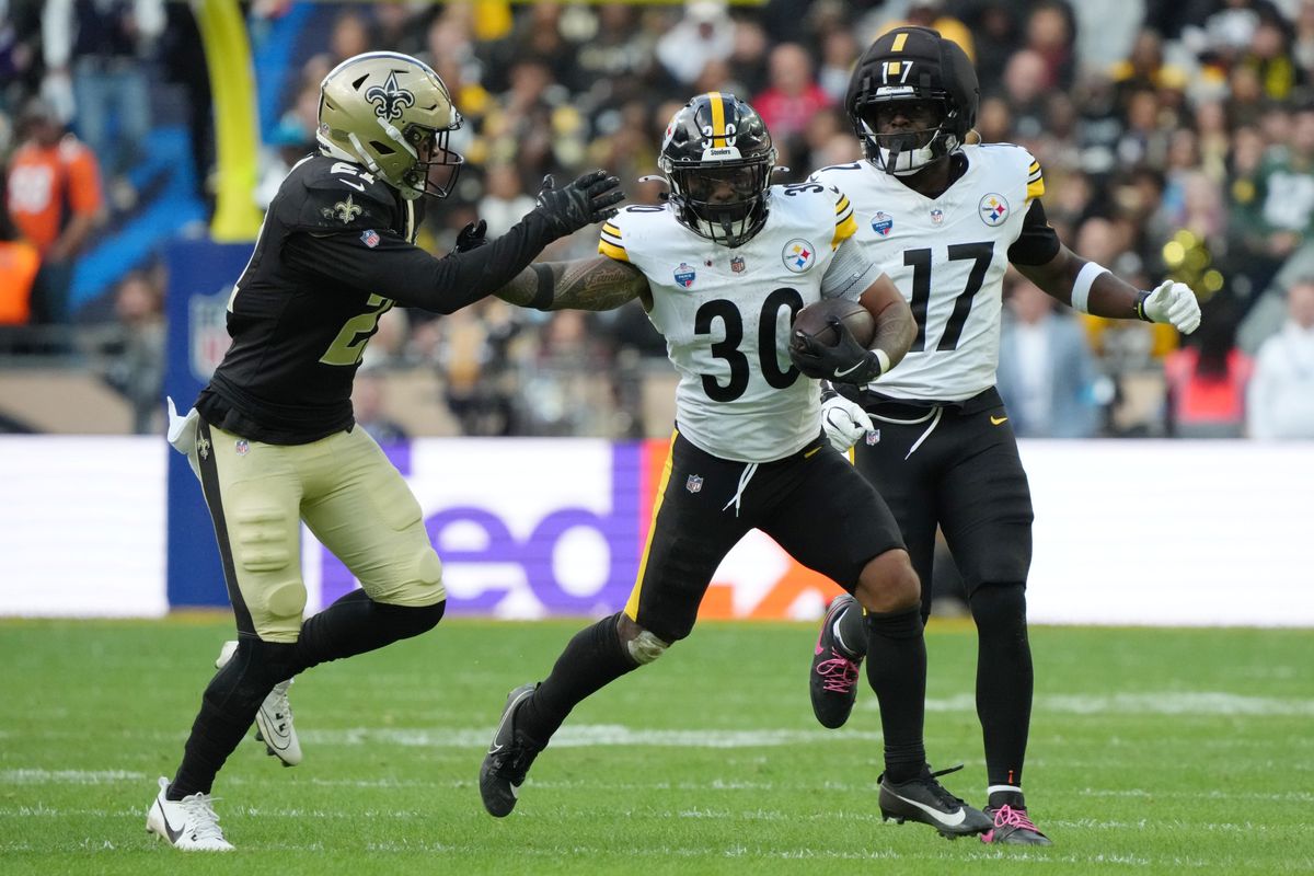 Steelers' Jaylen Warren saints 2026 paris Steelers' Jaylen Warren saints 2026 paris
