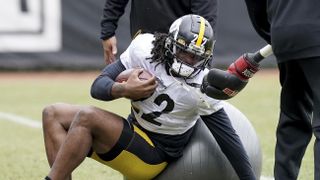Steelers Running Back Najee Harris Headlines A Shocking Hypothetical Trade With The Giants (Steelers News). Photo by Matt Freed / Pittsburgh Post-Gazette