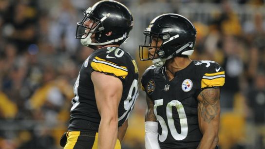 Steelers TJ Watt and Ryan Shazier Steelers TJ Watt and Ryan Shazier