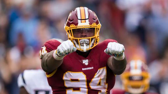 Daron Payne Washington Commanders Steelers Daron Payne Washington Commanders