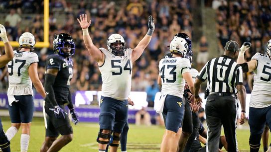 The Steelers could draft West Virginia star center Zach Frazier The Steelers could draft West Virginia star center Zach Frazier