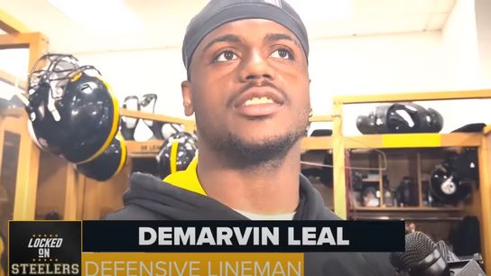 Steelers DeMarvin Leal Steelers DeMarvin Leal