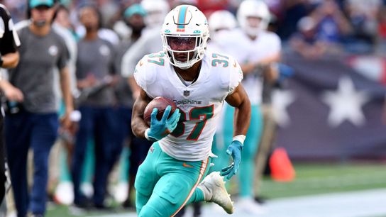 Steelers Dolphins Myles Gaskin Steelers Dolphins Myles Gaskin