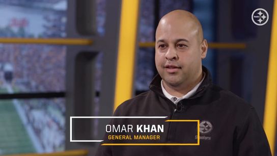 Steelers General Manager Omar Khan Steelers General Manager Omar Khan