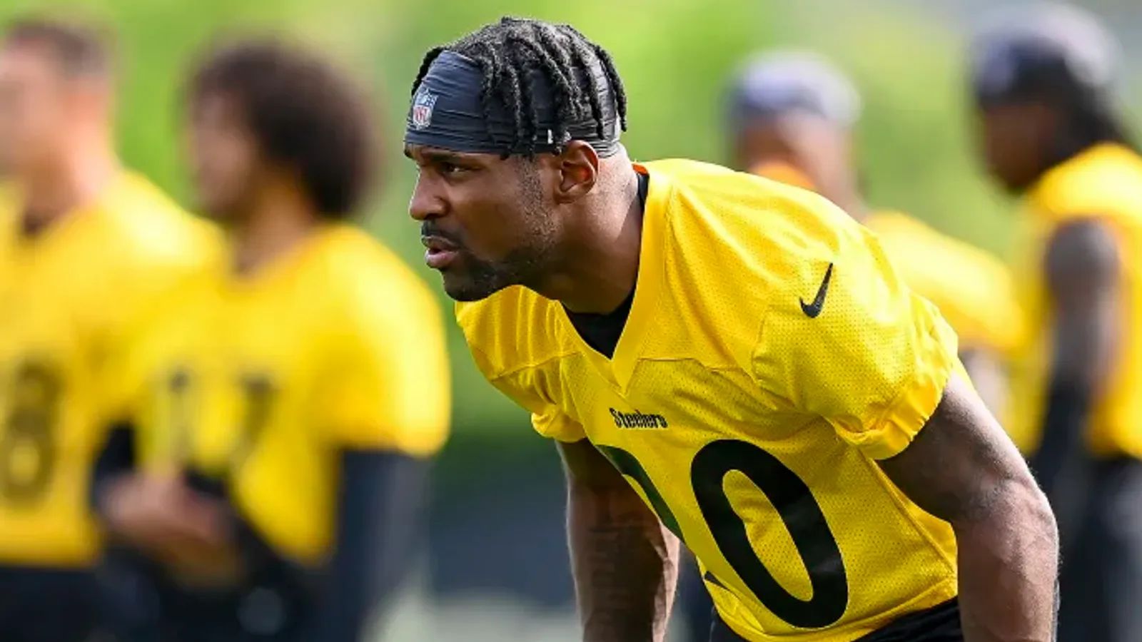 steelers practice jersey yellow
