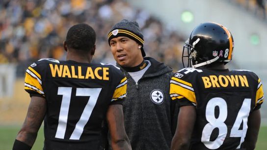 Steelers Hines Ward Antonio Brown Mike Wallace Steelers Hines Ward Antonio Brown Mike Wallace