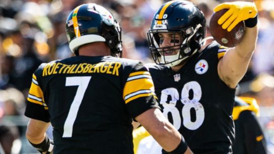 Steelers Ben Roethlisberger Pat Freiermuth