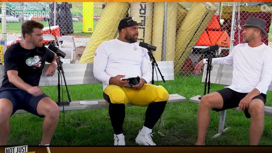 Steelers' Offensive Coordinator Matt Canada sits down with Cam Heyward Steelers' Offensive Coordinator Matt Canada sits down with Cam Heyward