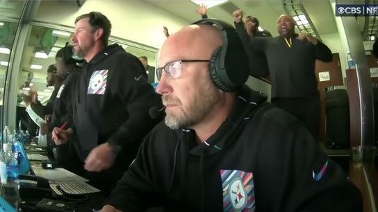 Steelers' Matt Canada doesn't celebrate game-winning touchdown against the Ravens Steelers' Matt Canada