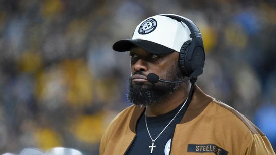 Pittsburgh Steelers head coach Mike Tomlin during a regular season game between the Pittsburgh Steelers and Tennessee Titans Thursday, November 2nd, 2023 in Pittsburgh, PA. Steelers Mike Tomlin