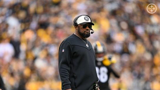 Steelers' Mike Tomlin on the sidelines during Week 13 loss to the Arizona Cardinals Steelers' Mike Tomlin on the sidelines during Week 13 loss to the Arizona Cardinals