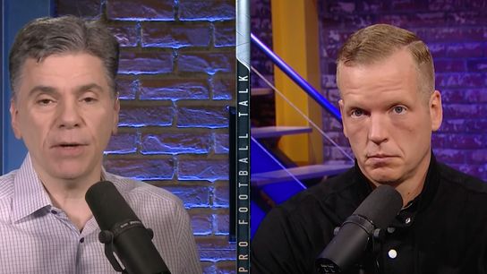 Steelers Chris Simms and Mike Florio Steelers Chris Simms and Mike Florio