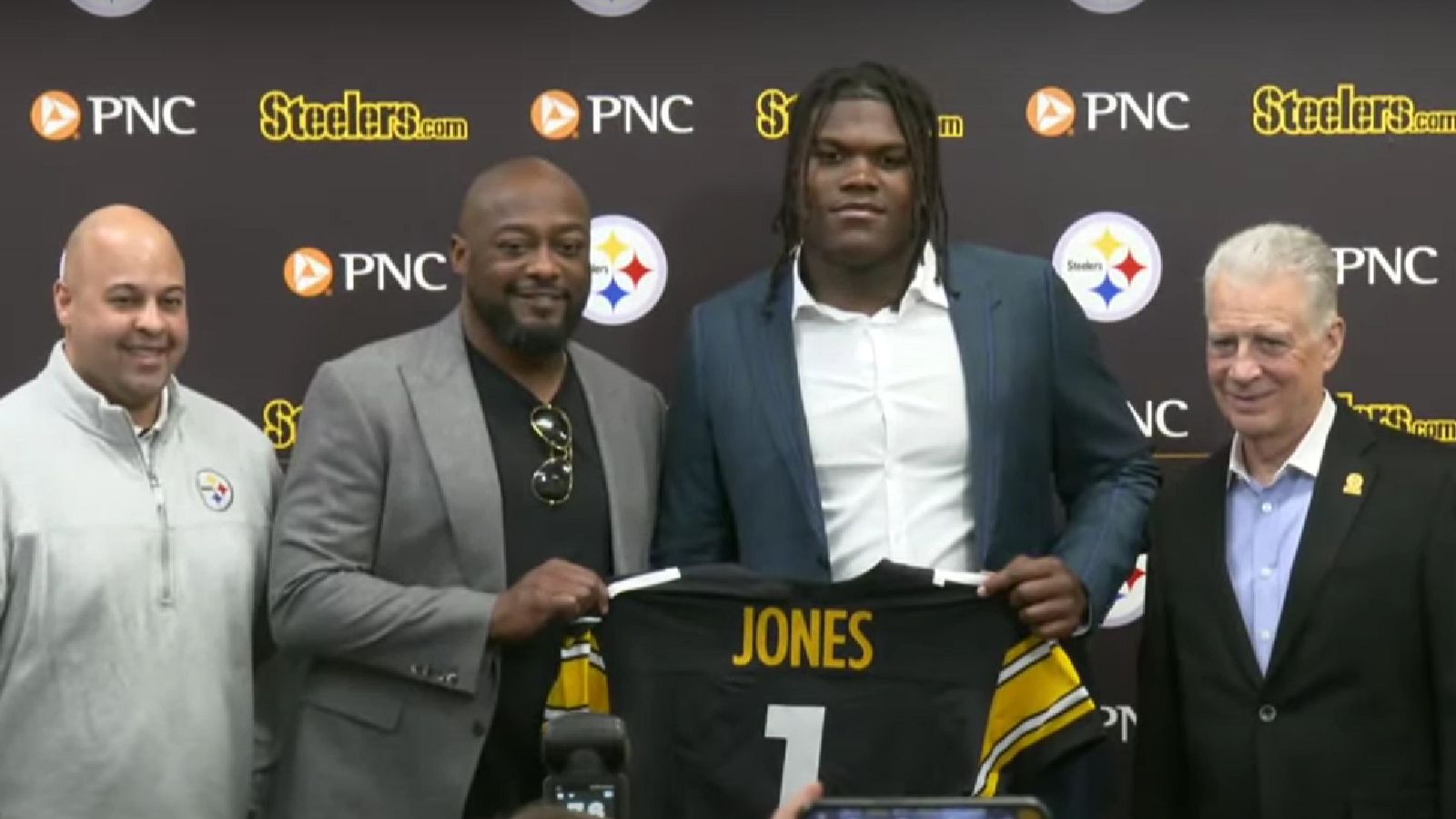 Steelers’ 2023 First Round Pick Broderick Jones Explains Decision ...