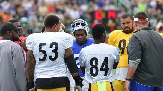 Pittsburgh Steelers Maurkice Pouncey Antonio Brown Cam Heyward Pittsburgh Steelers Maurkice Pouncey Antonio Brown Cam Heyward
