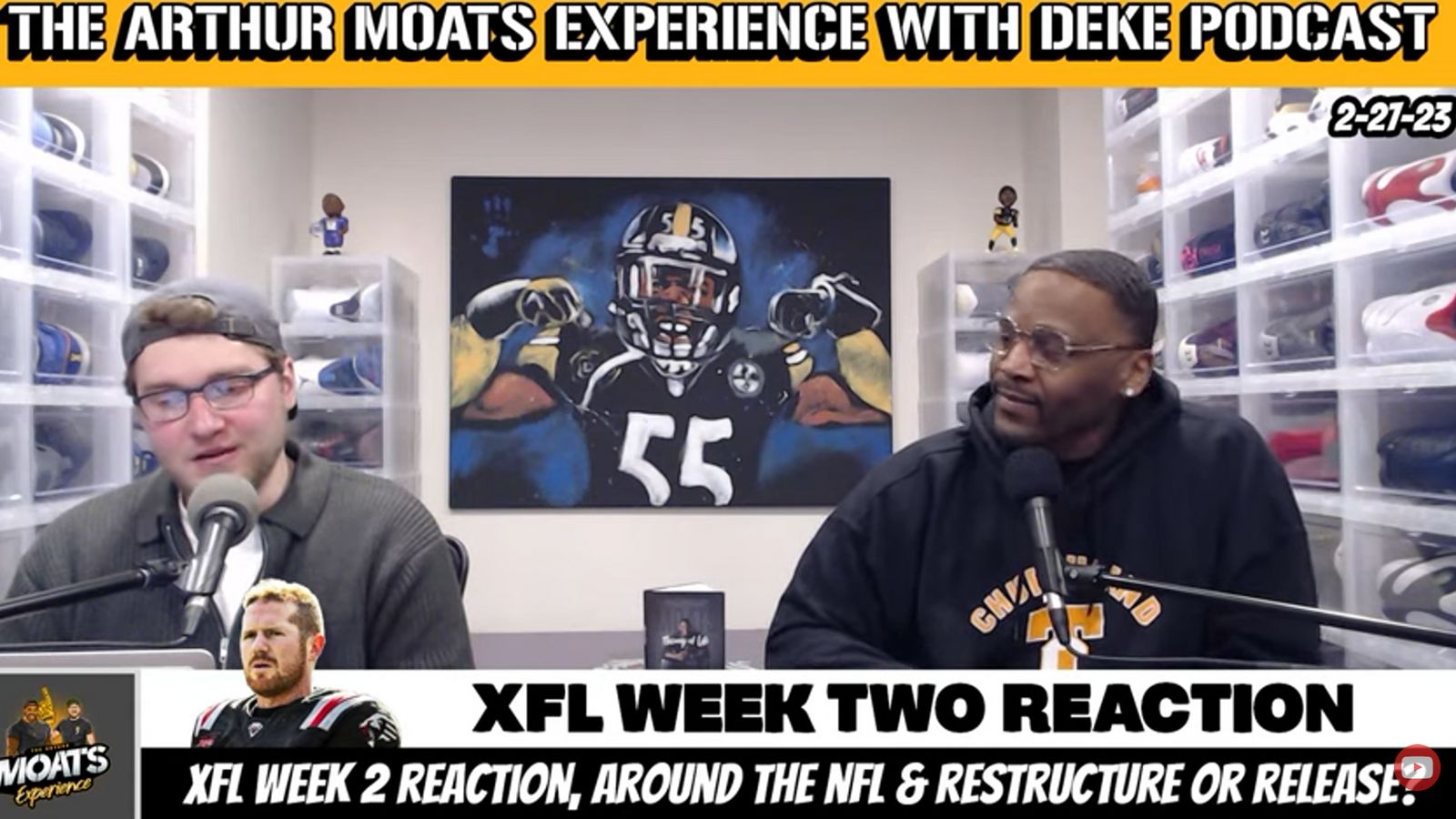 Former Steelers LB Arthur Moats Says The Behind The Scenes Mics Should
