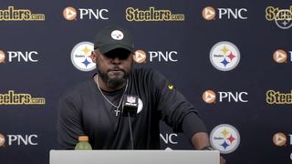 Steelers' Mike Tomlin Has Ruthless Retort For Press "Not Looking For Confidence, We're Looking For Victory" (Steelers News). Photo by Pittsburgh Steelers YouTube Channel