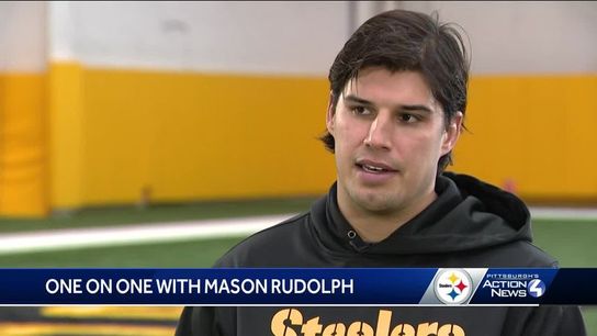 Steelers' Mason Rudolph Answers Awkward Question About His Future In Pittsburgh  (Steelers News)