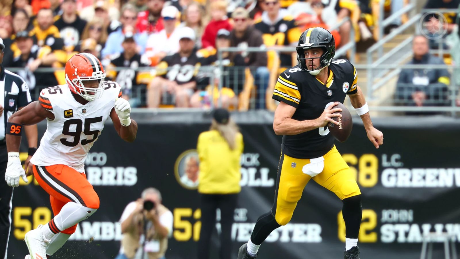 Steelers Players Have Strange Confession For Myles Garrett While Leaking Demands From Coaching Staff (Steelers News). Photo by Jared Wickerham / Pittsburgh Steelers