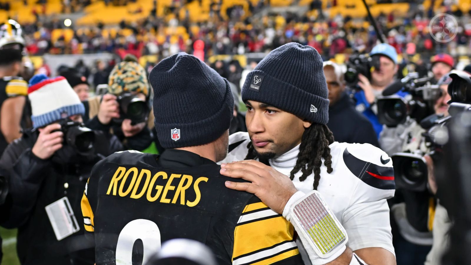 Aaron Rodgers Suggests The Steelers Need To Give A Massive Payday To Key Offensive Piece (Steelers News). Photo by Karl Roser / Pittsburgh Steelers