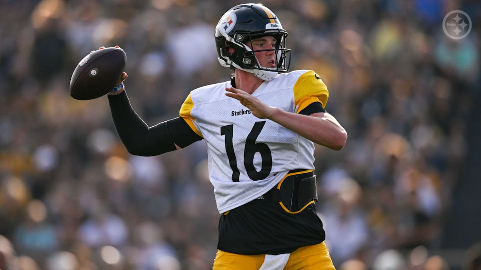 "Drew Allar, I Thought, Lit It Up": Steelers Rookie Quarterback Shows Encouraging Signs Of Development (Steelers News). Photo by Jordan Perez / Pittsburgh Steelers