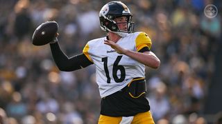 "Drew Allar, I Thought, Lit It Up": Steelers Rookie Quarterback Shows Encouraging Signs Of Development (Steelers News). Photo by Jordan Perez / Pittsburgh Steelers