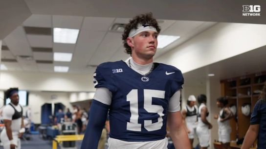 Drew Allar Details The Challenge Steelers' Mike McCarthy Created For Him. Photo by Big 10 Network