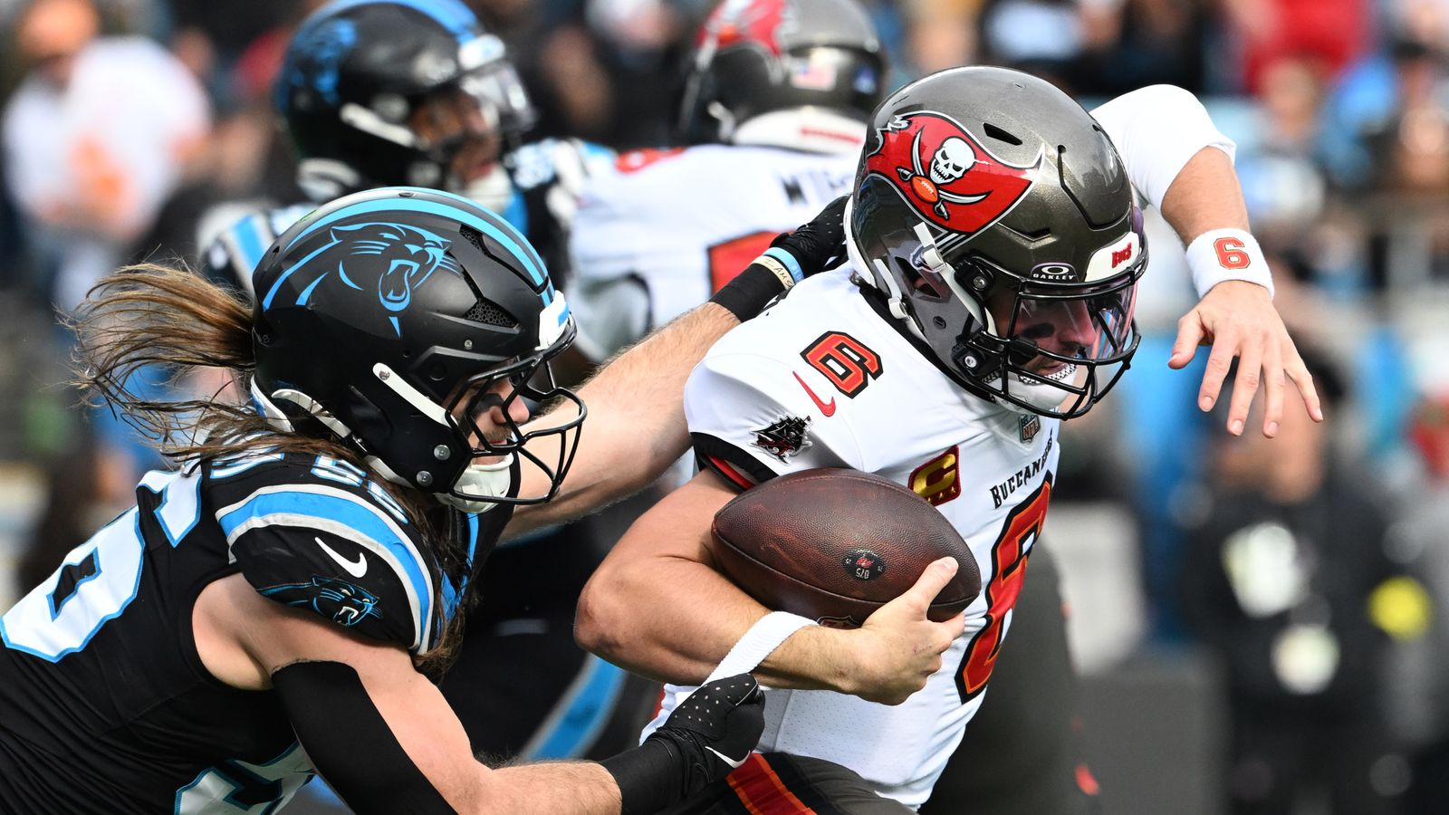 Steelers Are In Line To Steal Franchise QB After Baker Mayfield's Disrespect Comments Go Viral (Steelers News). Photo by Bob Donnan / Imagn Images