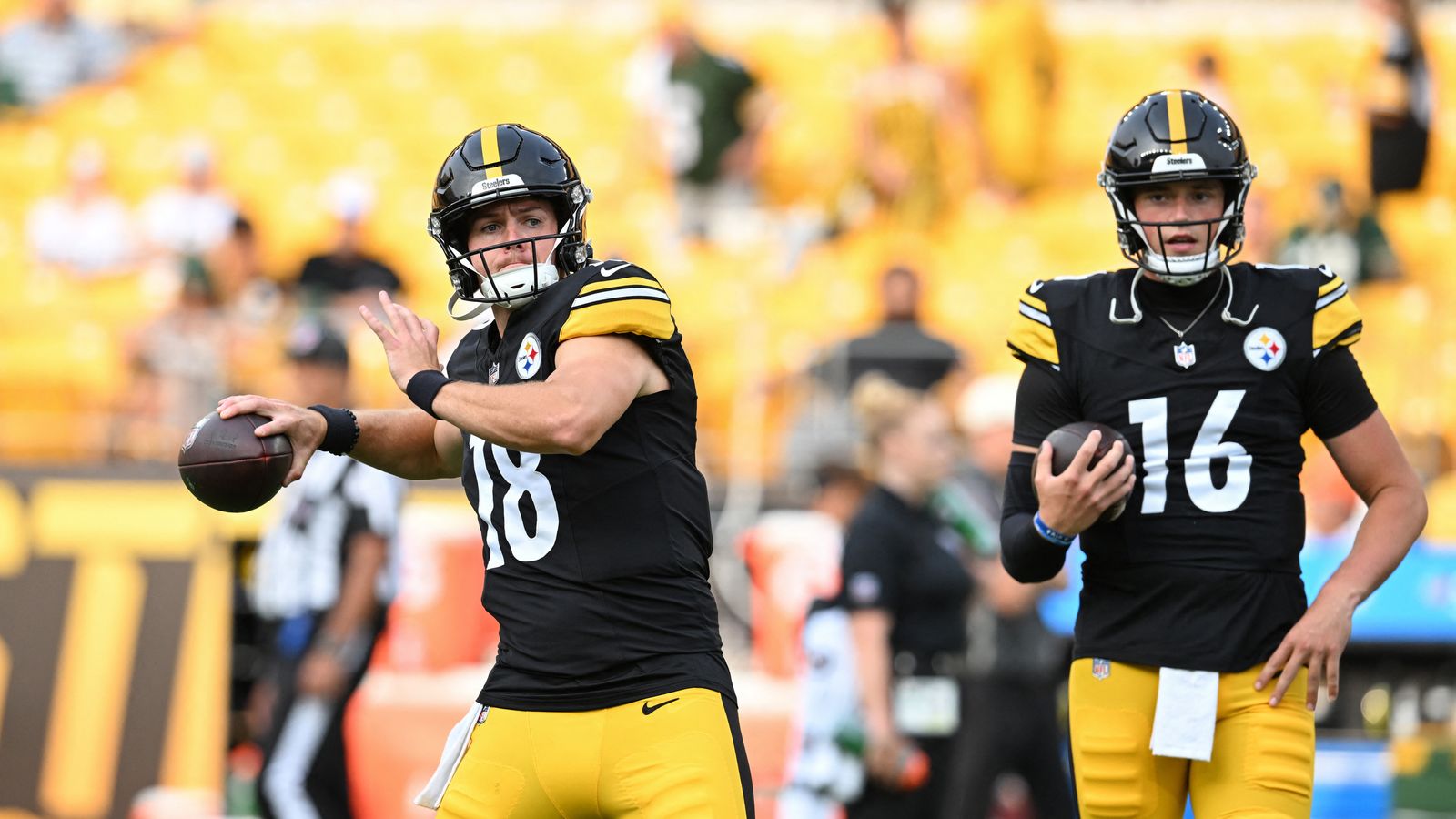 Insider: Steelers' Will Howard Expected To Be Odd Man Out As Future In Pittsburgh Falls Into Jeopardy (Steelers News). Photo by Barry Reeger / Imagn Images