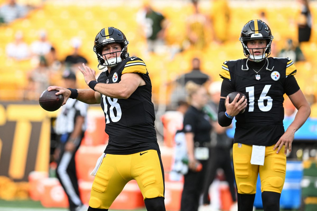 Steelers' Will Howard Drew Allar Steelers' Will Howard Drew Allar