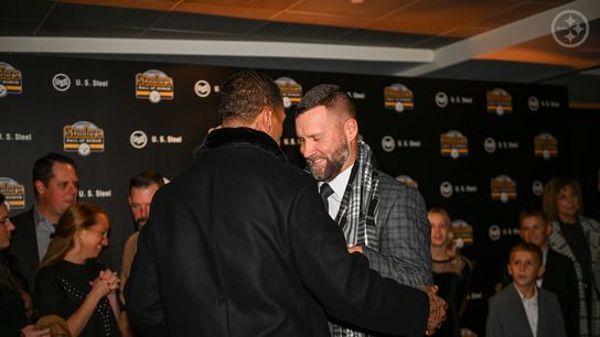 Steelers' Ben Roethlisberger Maurkice Pouncey Steelers' Ben Roethlisberger Maurkice Pouncey