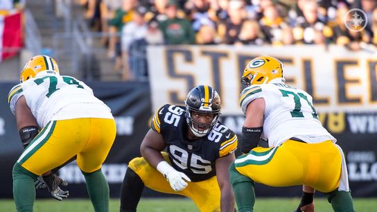 Steelers Find Out Exact Price Omar Khan Must Spend To Keep Keeanu Benton In Pittsburgh. Photo by Arron Anastasia / Pittsburgh Steelers