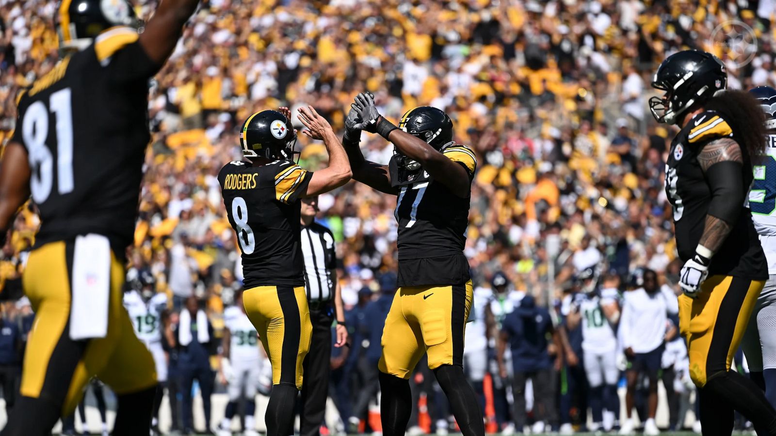Steelers' Mike Tomlin Somehow Sees "Less Alarming" Play From His Offensive Line (Steelers News). Photo by Alysa Rubin / Pittsburgh Steelers