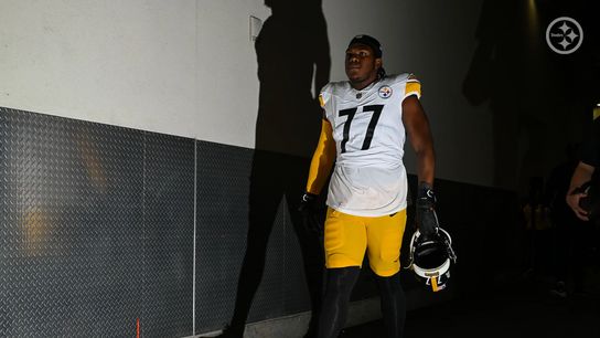 Concerning New Details Emerge About Mysterious Injury To Steelers' Broderick Jones. Photo by Karl Roser / Pittsburgh Steelers