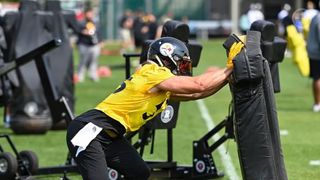 Steelers Insider Sees Parallels Between Omar Khan's Desperate Moves To Make Upgrades In Last 2 Offseasons  (Steelers News). Photo by Karl Roser / Pittsburgh Steelers