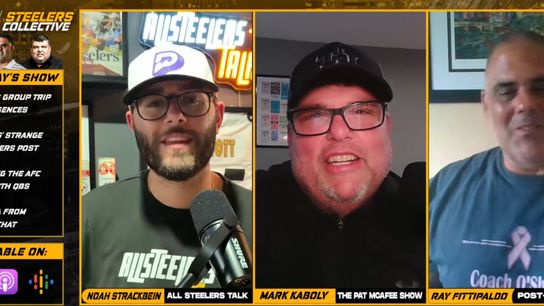 Steelers' Mark Kaboly Ray Fittipaldo Steelers' Mark Kaboly Ray Fittipaldo