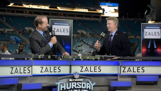 Steelers Bill Cowher And Phil Simms Steelers Bill Cowher And Phil Simms